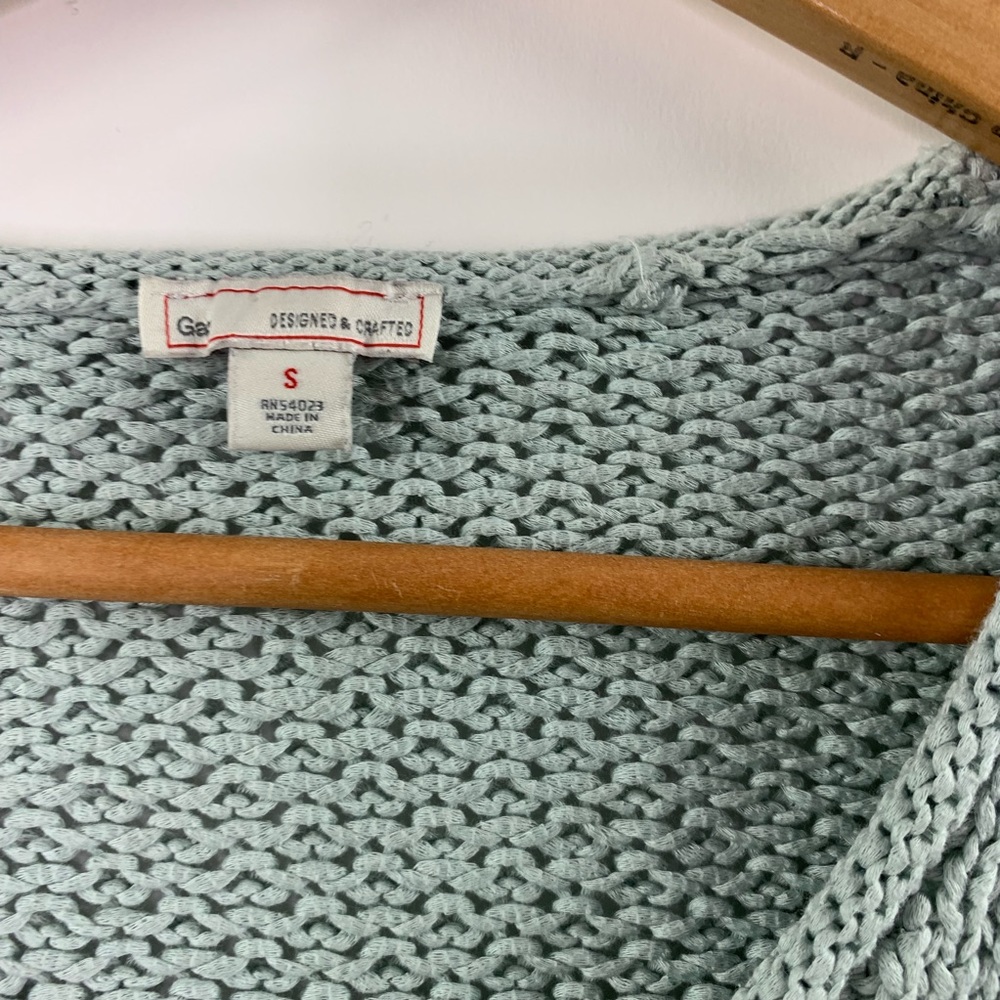 Gap knit sweater womens size small mist blue - Picture 5 of 5
